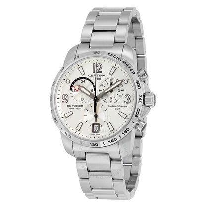 Certina, DS Podium GMT Silver Dial Men's Watch C0016391103700