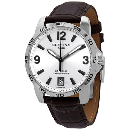Certina, DS Podium Quartz Silver Dial Watch