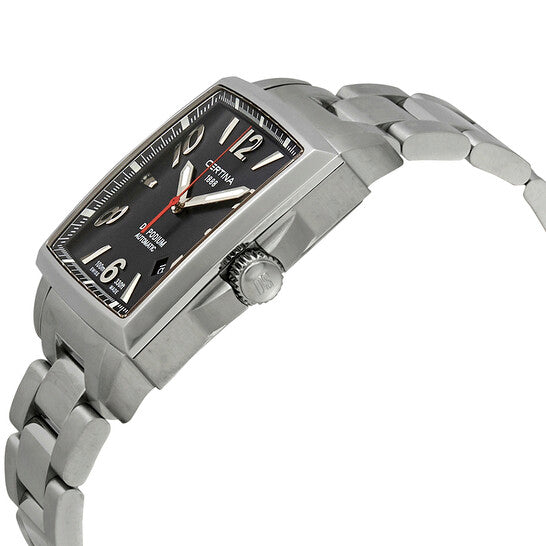 Certina, DS Podium Square Automatic Black Dial Men's Watch