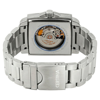 Certina, DS Podium Square Automatic Black Dial Men's Watch