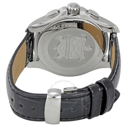 ساعة سيرتينا دي إس برايم كرونوغراف نسائية بمينا سوداء