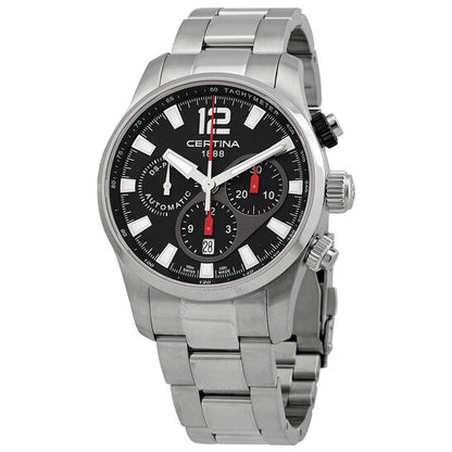 Certina, DS Prince Chronograph Automatic Black Dial Men's Watch