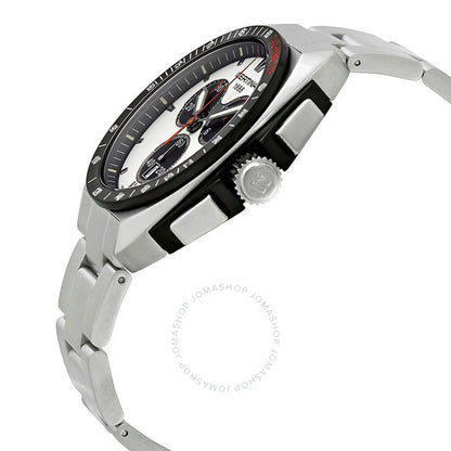 ساعة سيرتينا دي إس رويال كرونوغراف للرجال بمينا أبيض