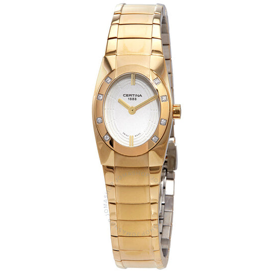 Certina, DS Spel Mini Lady Quartz White Dial Watch