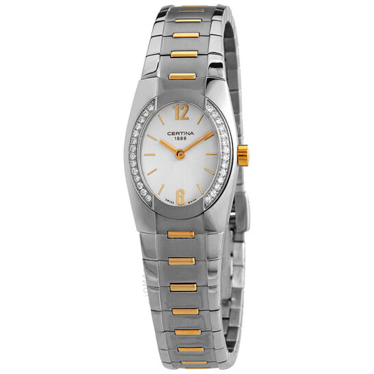 ساعة Certina, DS Spel Mini Quartz White Dial للسيدات