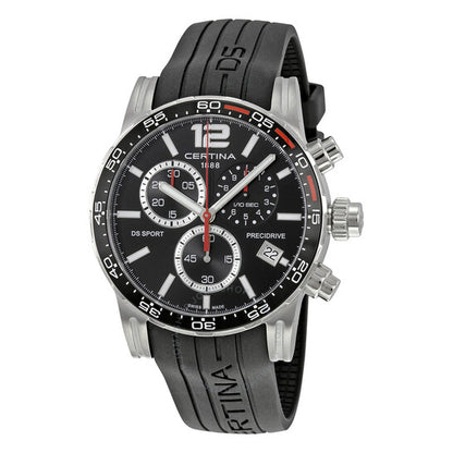 Certina, DS Sport Chronograph Black Dial Men's Watch