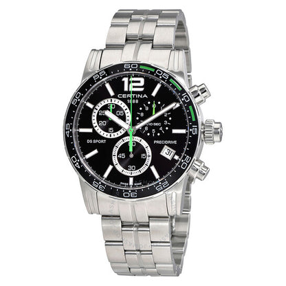 Certina, DS Sport Chronograph Black Dial Men's Watch