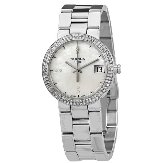 Certina, DS Stella Mother of Pearl Dial Stainless Steel Ladies Watch C0092101111601