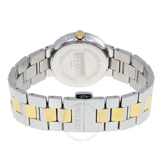 Certina, DS Stella Silver Dial Two-tone Ladies Watch C0092102203200