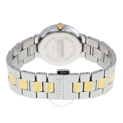 Certina, DS Stella Silver Dial Two-tone Ladies Watch C0092102203200