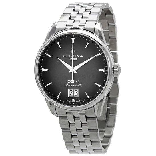 Certina, DS-1 Big Date Automatic Black Dial Men's Watch