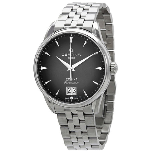 Certina, DS-1 Big Date Automatic Black Dial Men's Watch