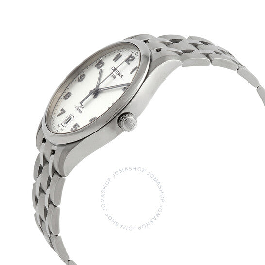 Certina, DS-4 Silver Dial Men's Stainless Steel Watch
