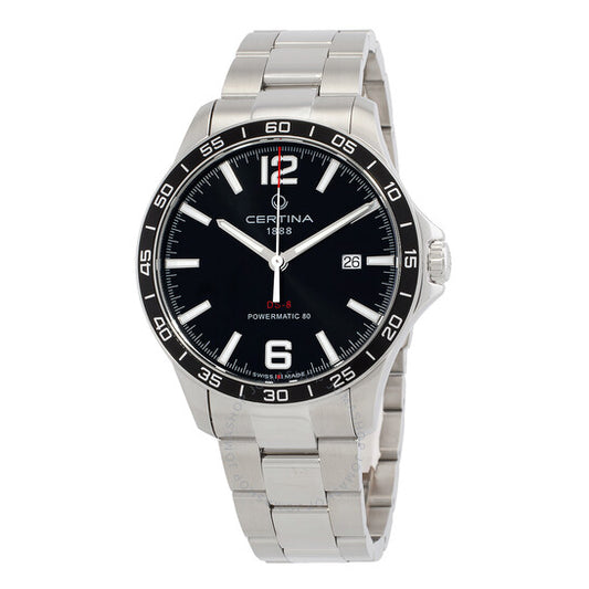 Certina, DS-8 Automatic Black Dial Men's Watch