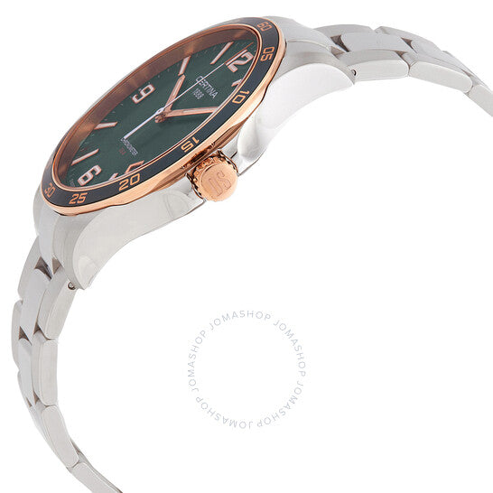 Certina, DS-8 Quartz Green Dial Men's Watch