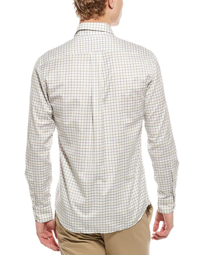 prep twill pane shirt