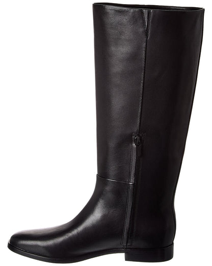 martell wide calf leather boot