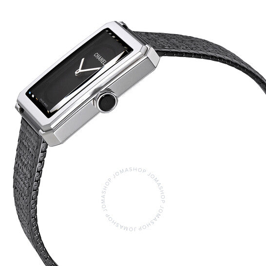 شانيل، ساعة نسائية من بوي فريند بمينا سوداء