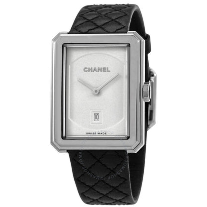 Chanel, Boy Friend Quartz Opaline Guilloche Dial Ladies Watch