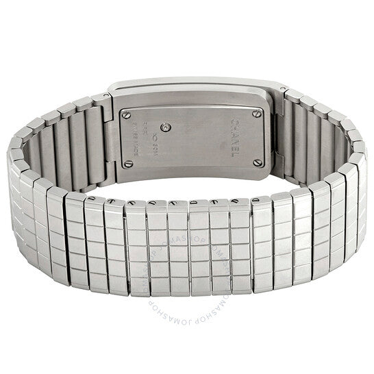 شانيل، ساعة كود كوكو النسائية ذات الميناء الأسود المطلي