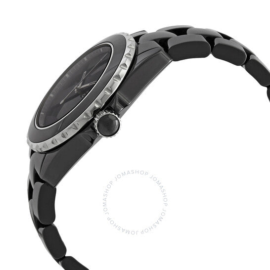 شانيل، ساعة J12 أوتوماتيكية للسيدات بمينا أسود