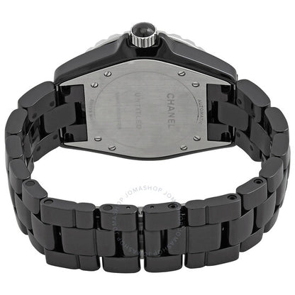 شانيل، ساعة J12 أوتوماتيكية للسيدات بمينا أسود