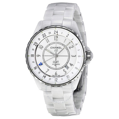 Chanel, J12 Automatic GMT White High-Tech Ceramic Ladies Watch