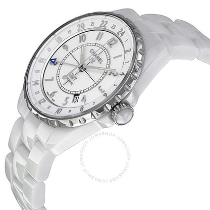 Chanel, J12 Automatic GMT White High-Tech Ceramic Ladies Watch