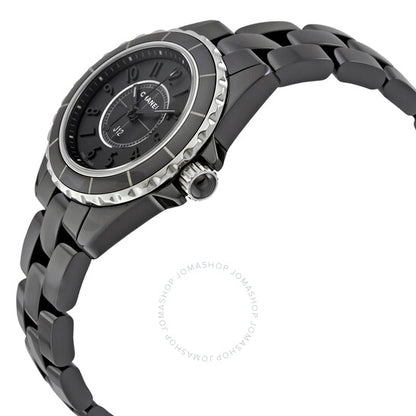 Chanel, J12 Black Dial Ladies Watch