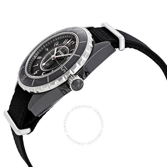 شانيل، ساعة J12 نسائية بمينا أسود