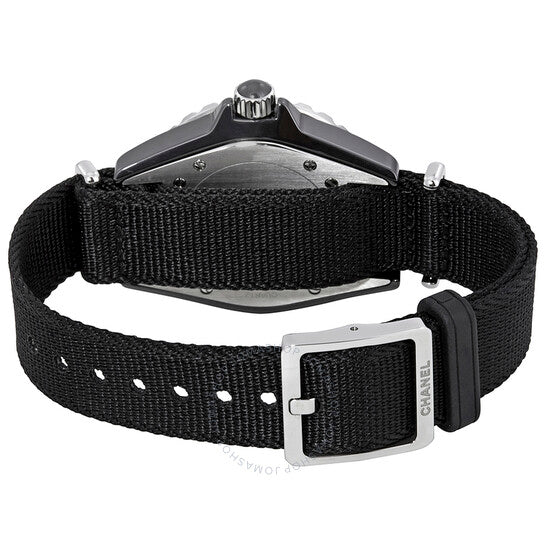 شانيل، ساعة J12 نسائية بمينا أسود