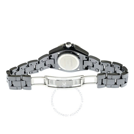 شانيل، ساعة J12 إليكترو كوارتز نسائية بمينا أسود