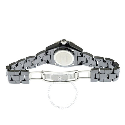 شانيل، ساعة J12 إليكترو كوارتز نسائية بمينا أسود