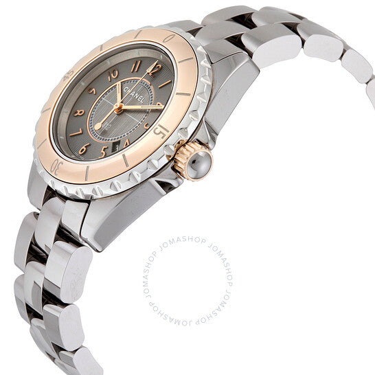 Chanel, J12 Grey Dial Titanium Ceramic Automatic Ladies Watch
