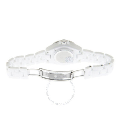 شانيل، ساعة J12 كوارتز نسائية بمينا أبيض