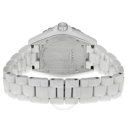 شانيل، ساعة J12 للسيدات من السيراميك الأبيض