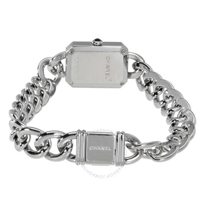 شانيل، ساعة بريميير للسيدات بمينا أسود وستانلس ستيل