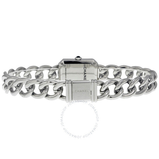 شانيل، ساعة بريميير للسيدات بمينا أسود وستانلس ستيل