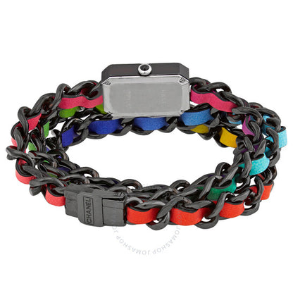 ساعة شانيل بريمير إلكترو كوارتز نسائية بمينا سوداء