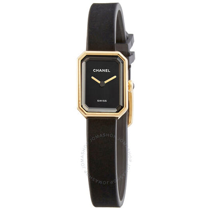ساعة شانيل بريمير كوارتز نسائية بمينا سوداء