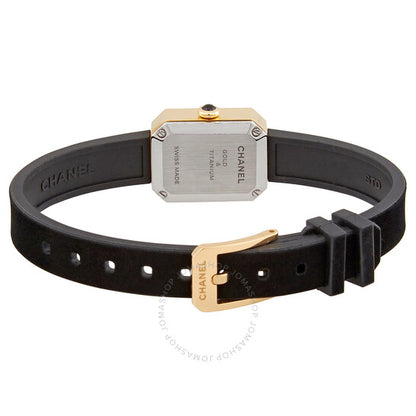 ساعة شانيل بريمير كوارتز نسائية بمينا سوداء