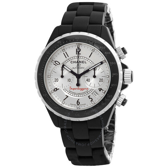 Chanel, Superleggera Black Ceramic Chronograph Men's Watch