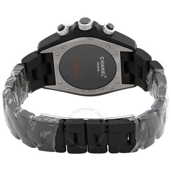 Chanel, Superleggera Black Ceramic Chronograph Men's Watch