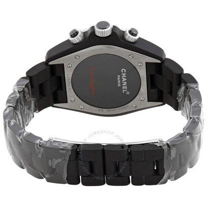 Chanel, Superleggera Black Ceramic Chronograph Men's Watch