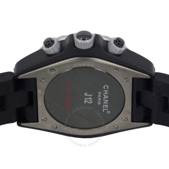 Chanel, Superleggera Black Ceramic Chronograph Men's Watch