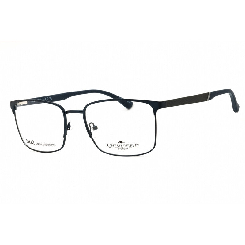 Men's Blue Rectangular Sunglasses