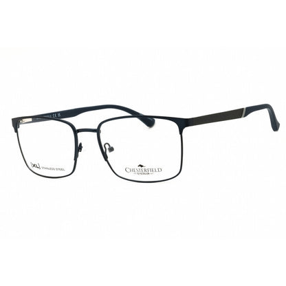 Men's Blue Rectangular Sunglasses