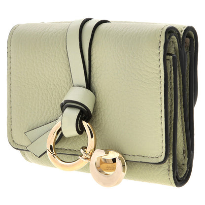 Alphabet Leather Tri-Fold Wallet