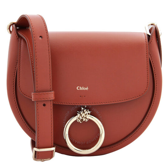 ChloÃ©, Arlene Small Ring Half-Moon Crossbody Bag