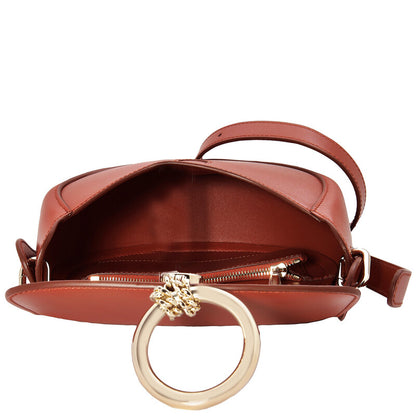 Arlene Small Ring Half-Moon Crossbody Bag